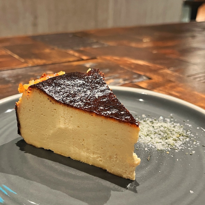 ○ basque cheese cake