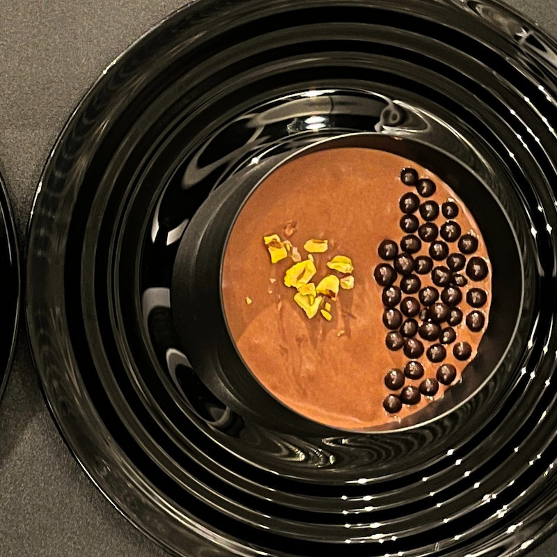 ○ orange chocolat mousse