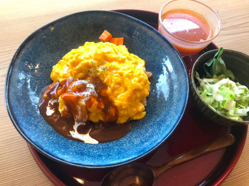 はまぽーくベーコンを使ったオムライス