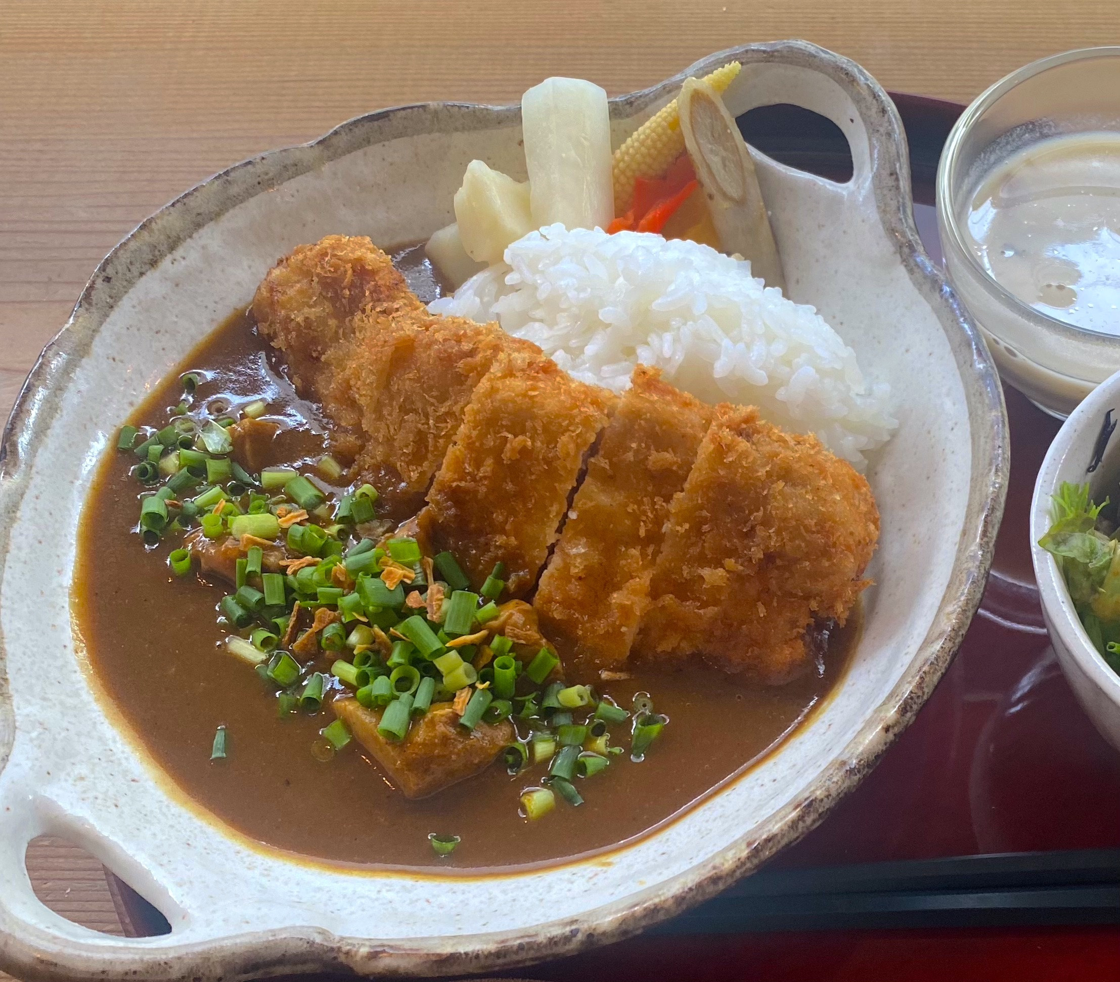 はまぽーくを使ったカツカレー！！