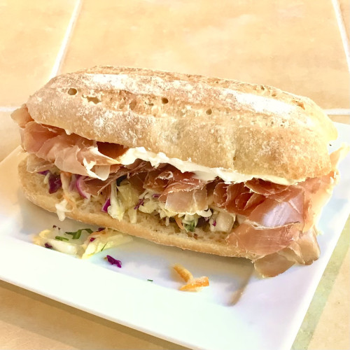 生ハムのパニーノ　ーPanino con Prosciutto－