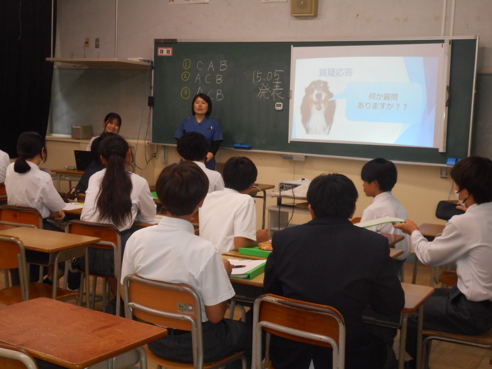 【地域貢献・活動報告】江南市の中学校でワークショップ型「獣医師の体験型授業」を行いました！｜愛知県一宮市　おおい動物病院