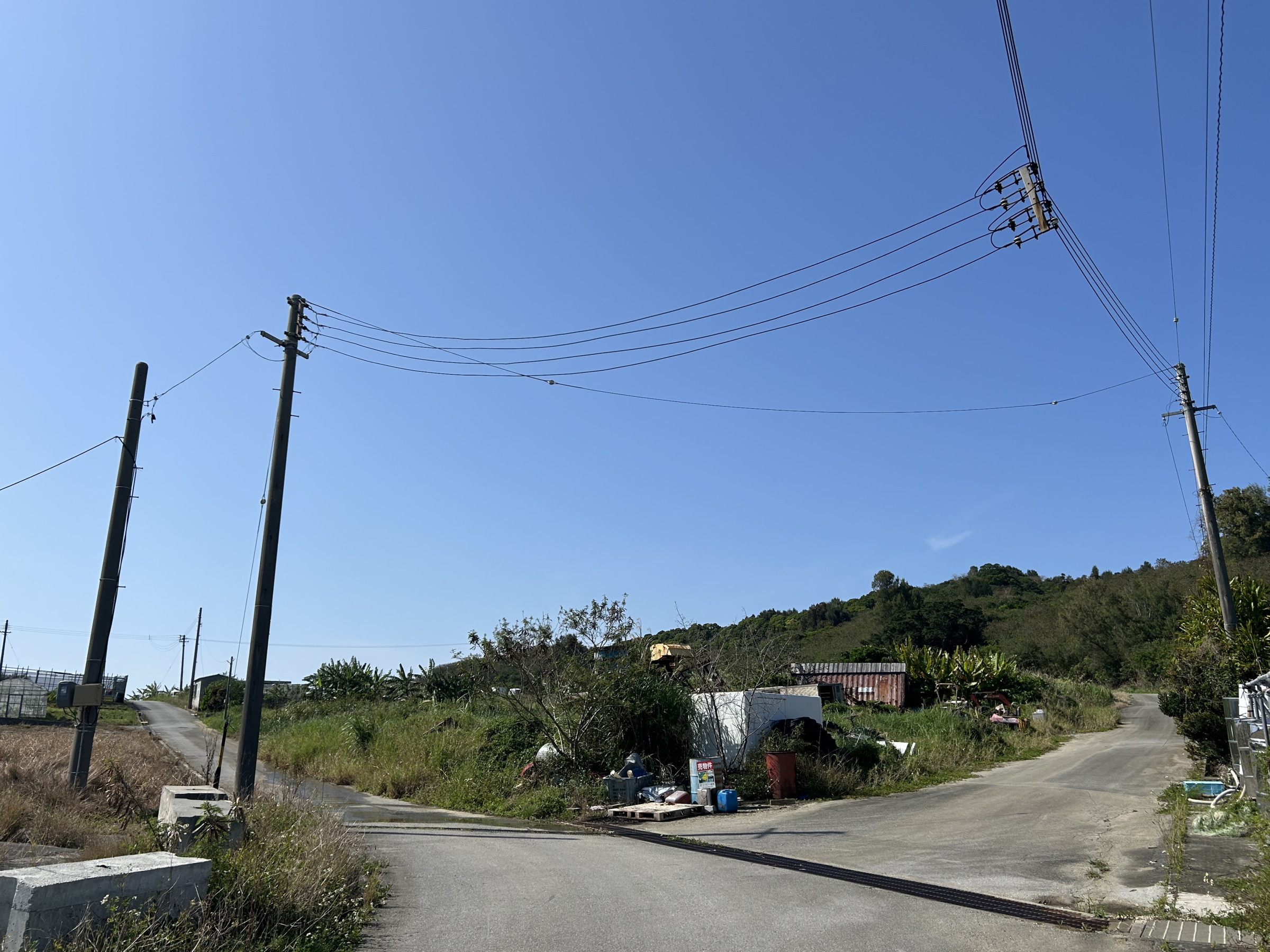 南城市佐敷字屋比久　495万円　土地（農業振興地域）　建物建築不可