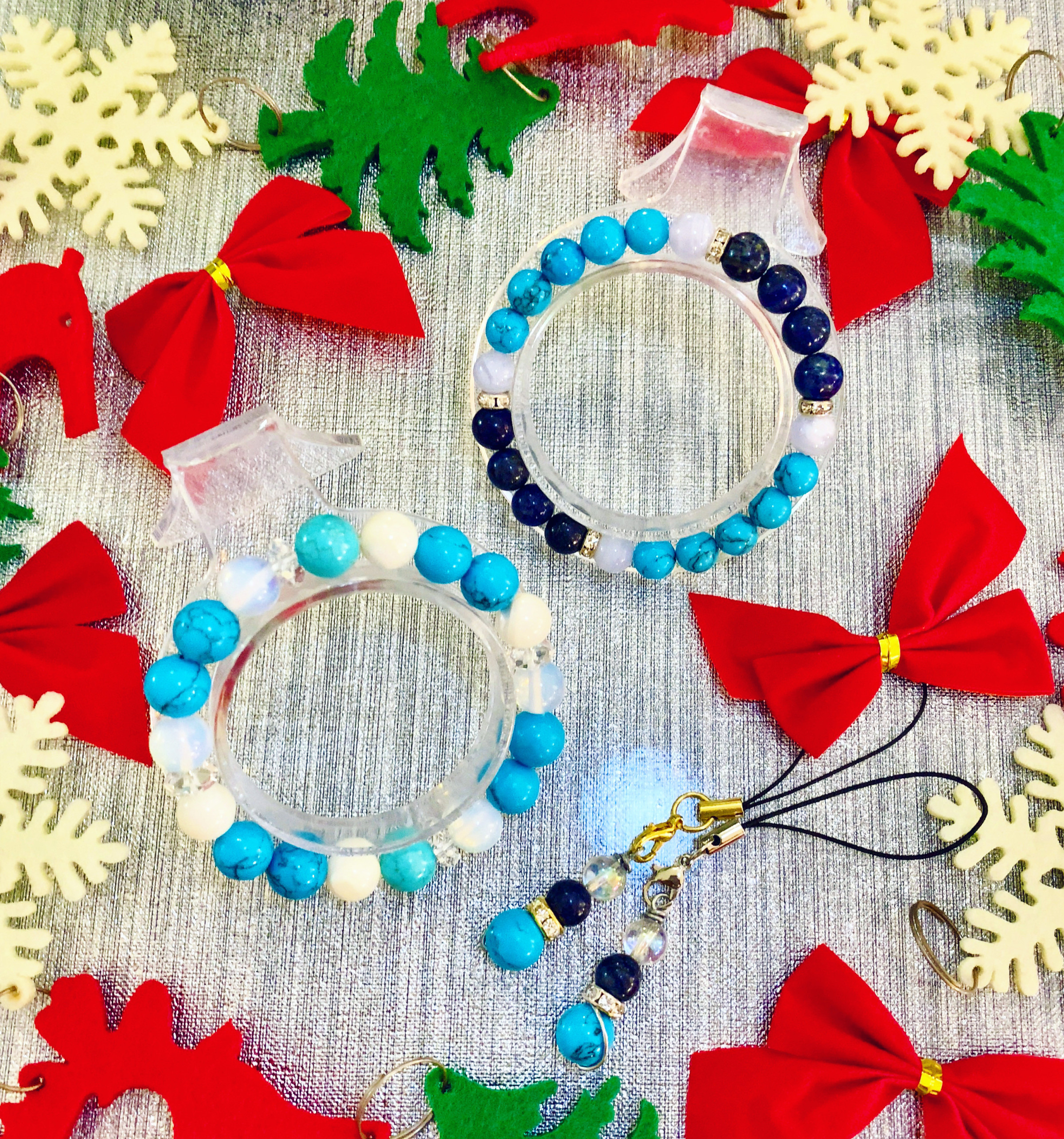 Happy Birthday✨12月の誕生石✨幸運・決断力・邪気祓い💎ラピスラズリ💎自己実現・判断力・お守り🧿ターコイズ🧿