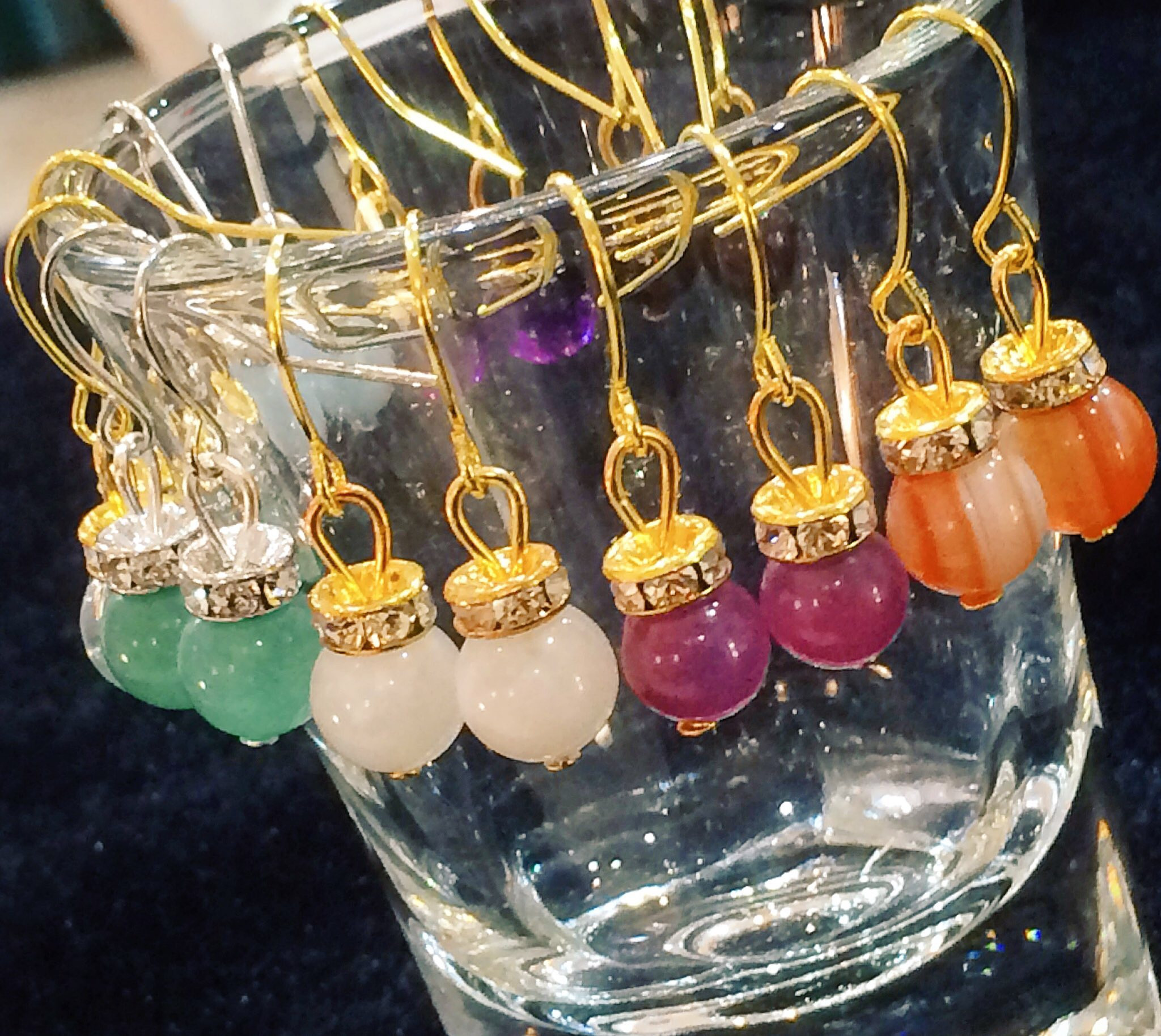 オーダーメイドピアスイヤリング💐加工代 ¥550〜➕天然石代で承ります✨