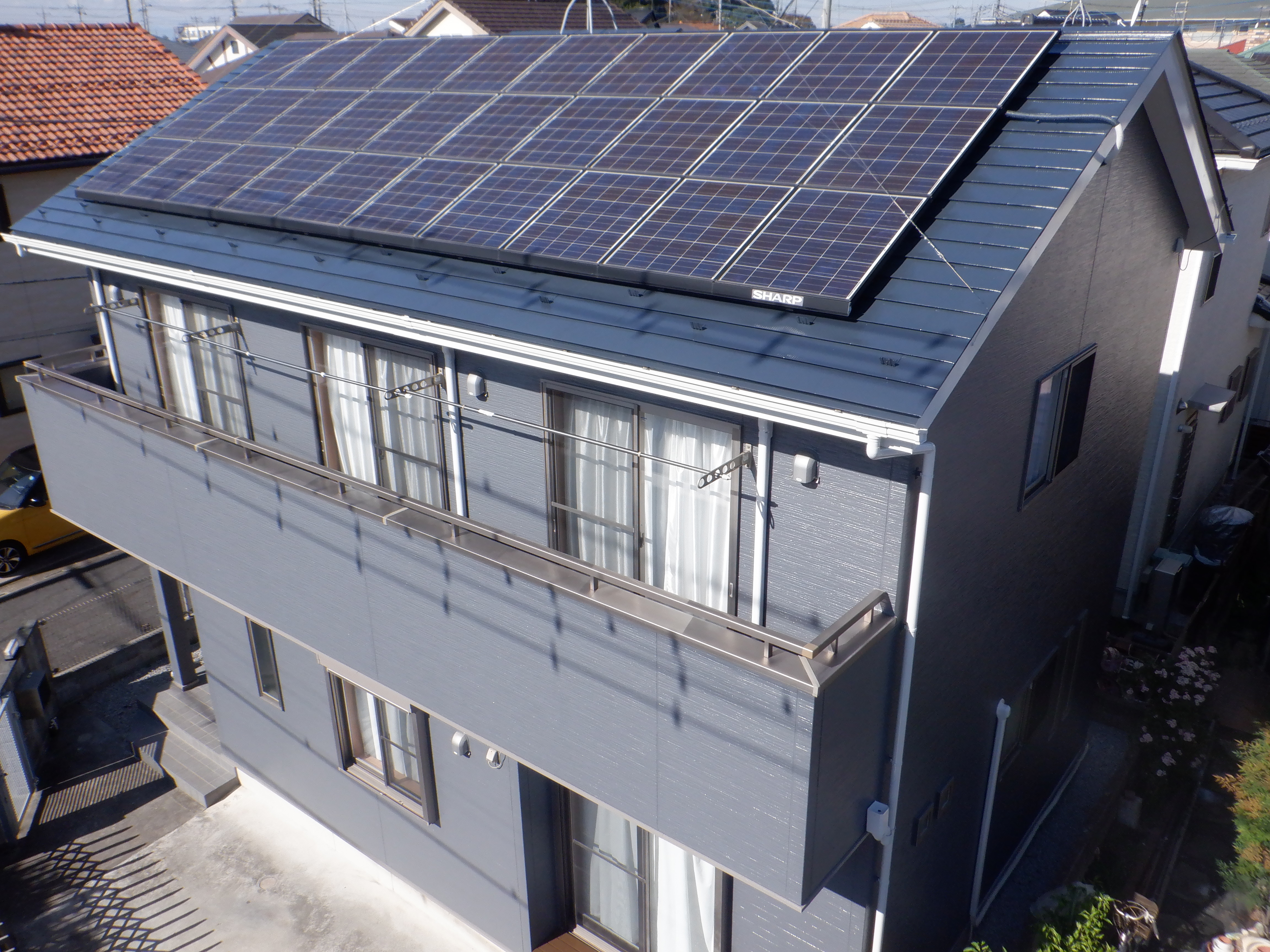埼玉県さいたま市西区　ガルバニウム鋼板屋根　塗装工事　外壁塗装工事
