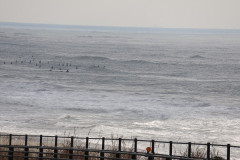 10時前のロングビーチ