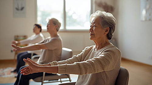 椅子ヨガ2名80代女性日本人.jpg
