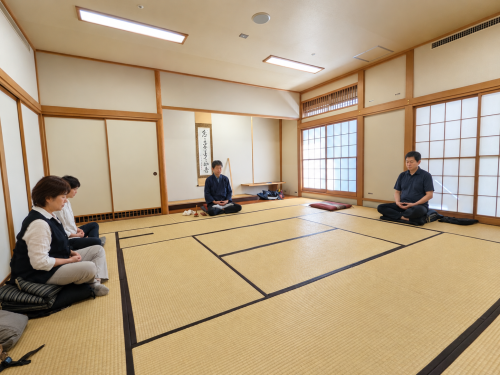 座禅会の様子1