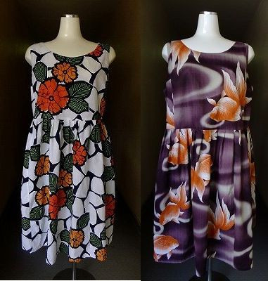 ノースリーブワンピース - 着物リメイクのアトリエウイズ