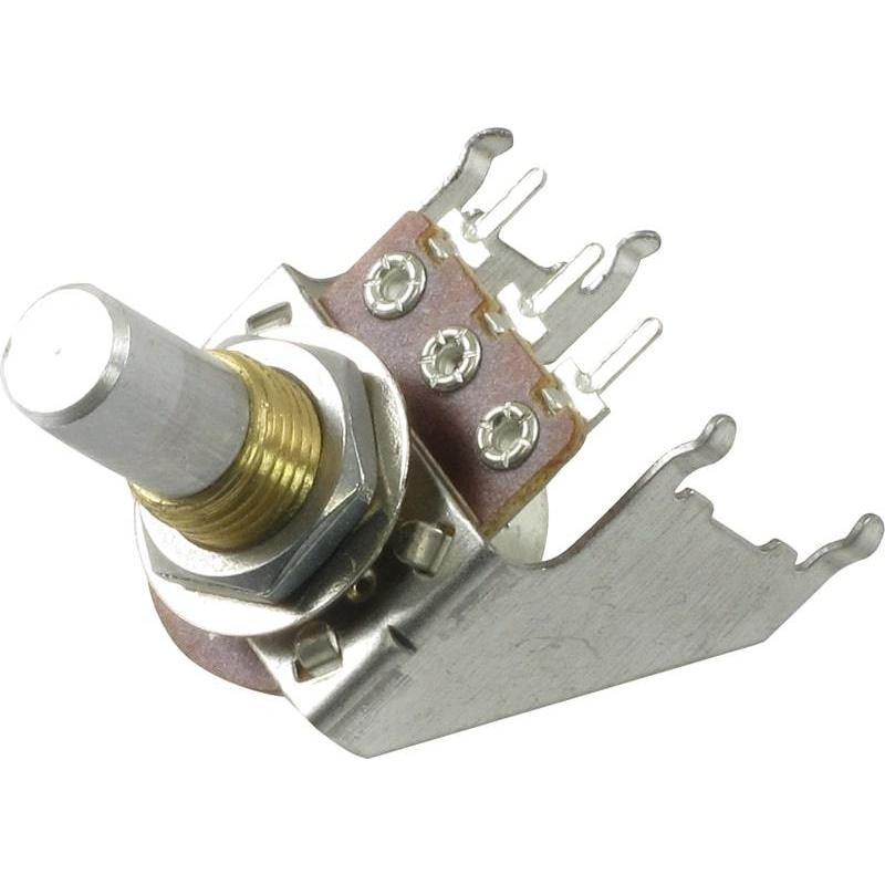 ポット Potentiometer - Linear, Solid Shaft, Snap-In, 16mm