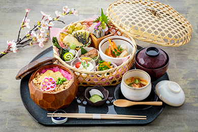 春の花籠御膳