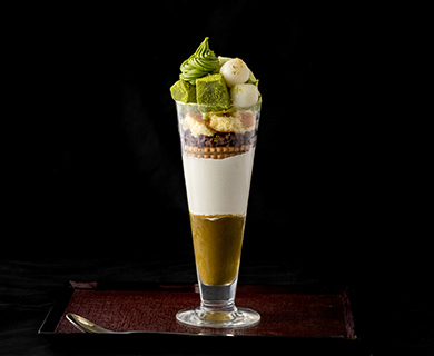 濃厚抹茶パフェ