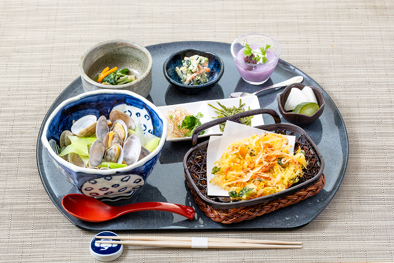 桜鯛の胡麻出汁茶漬け