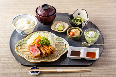 月替わり御膳（9月）牛カツ御膳