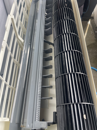 南城市のエアコンクリーニング施工事例