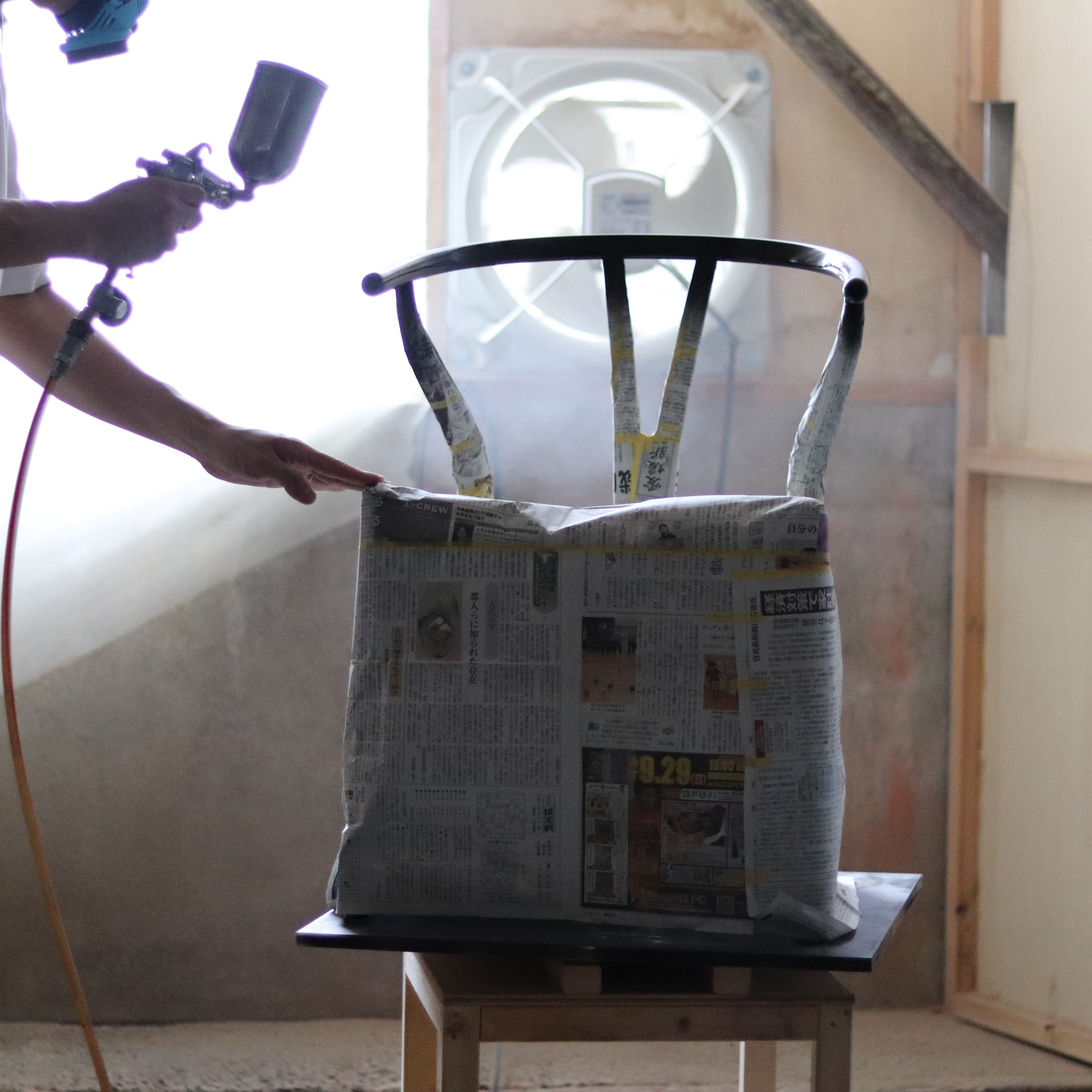 Yチェア（CH24）修理について