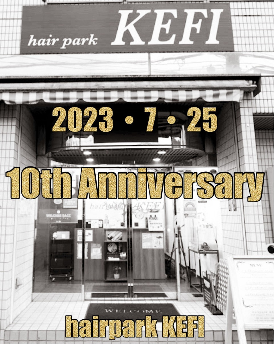 KEFI 10周年記念イベント☆