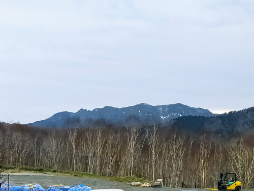 初冬の武尊山