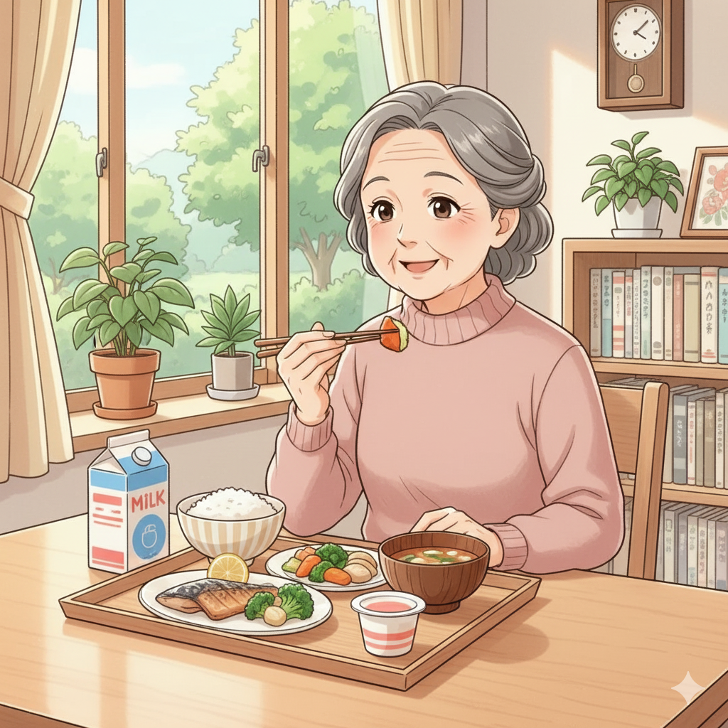 フレイル予防の第一歩！高齢者の「低栄養」が招く病気と今日からできる食事の工夫