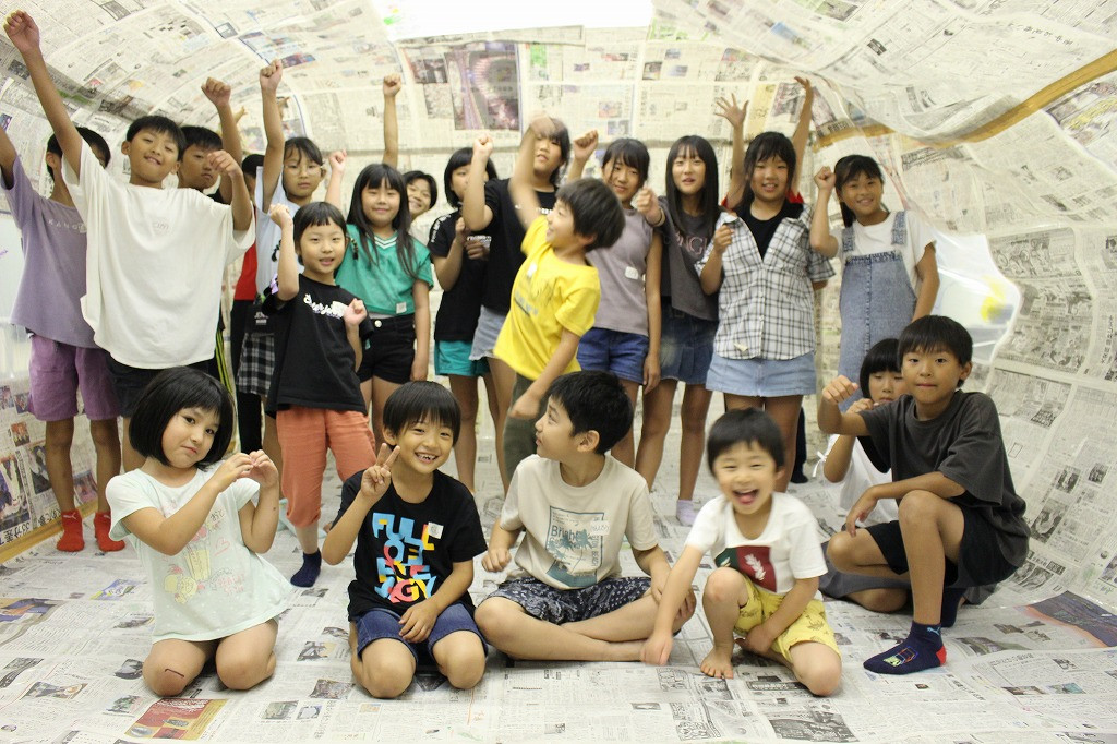 夏の子ども塾　宿題＋あそび＋おやつ～♪