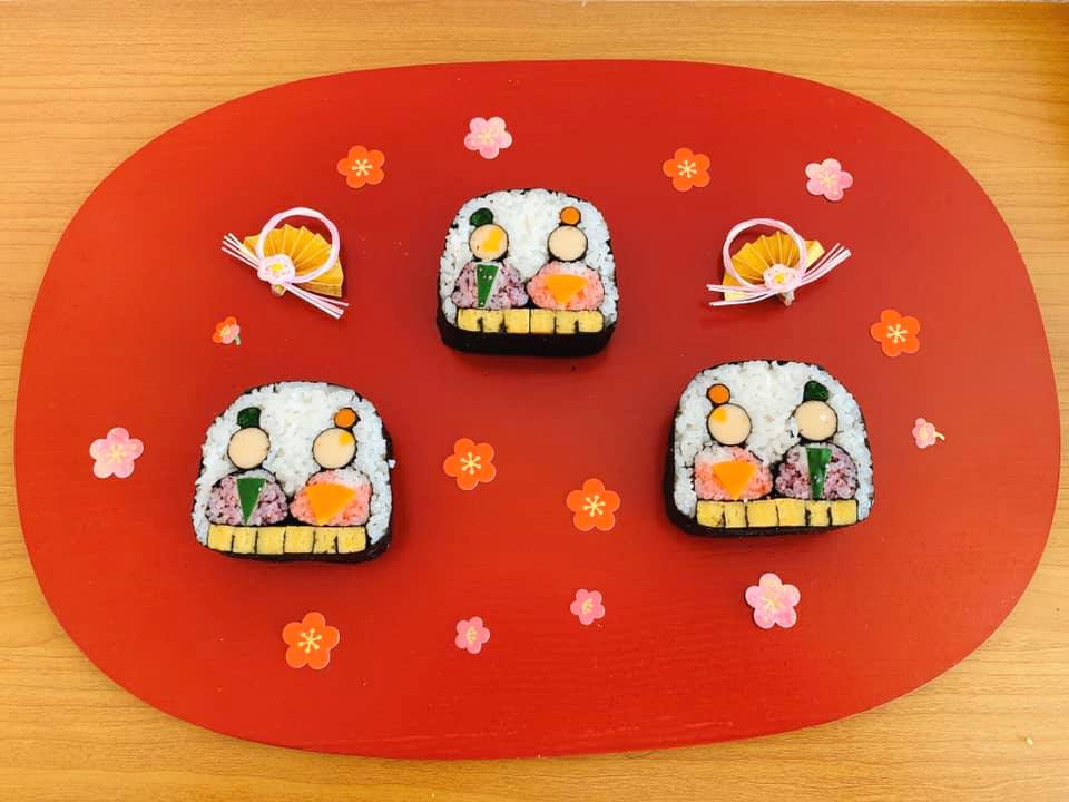 2月のレッスン　ひなまつりを作ろう！！！
