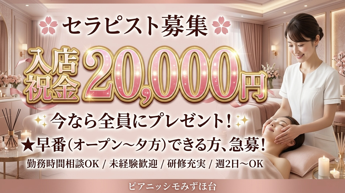 セラピスト大募集