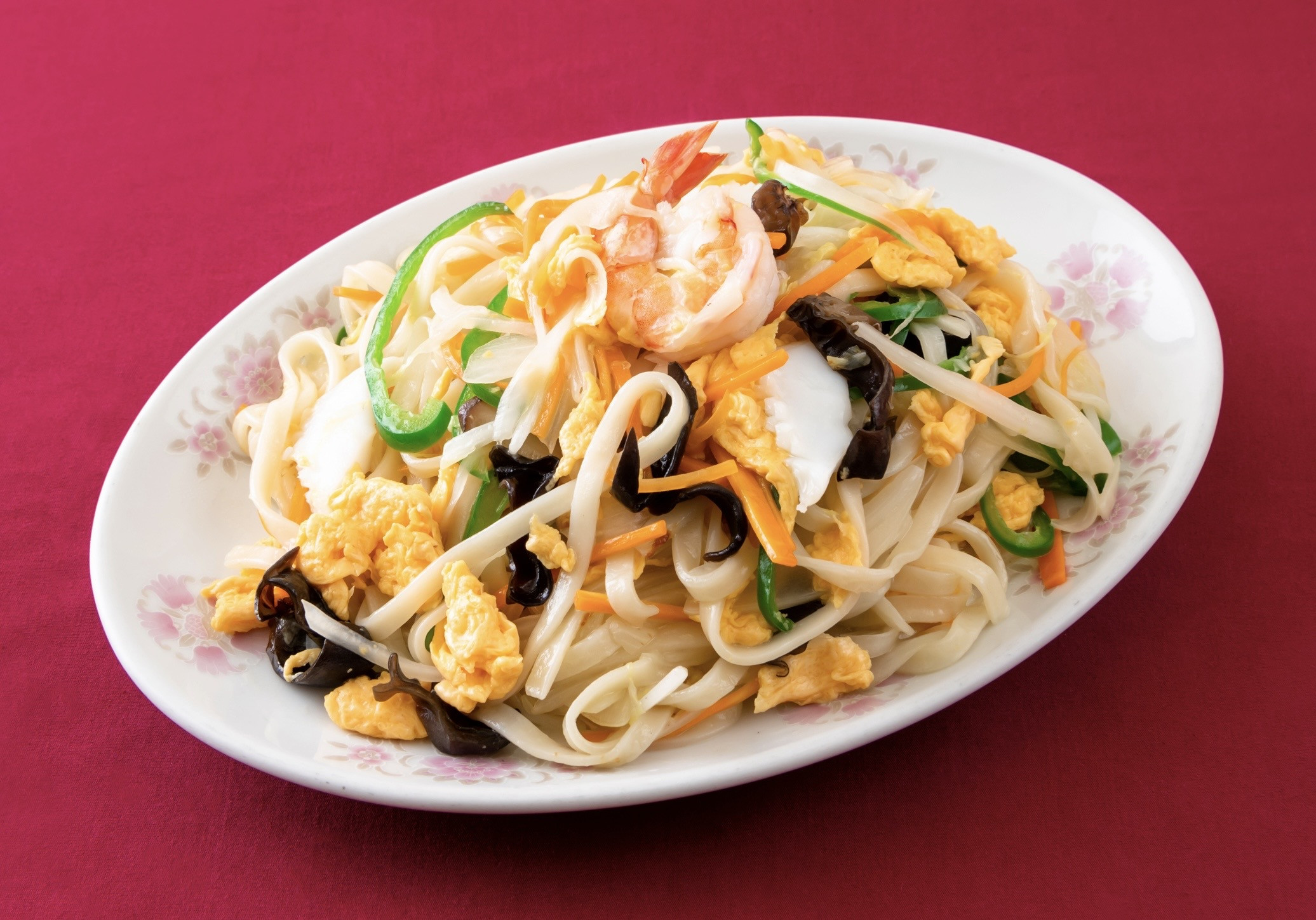 什景炒面　　　　　　　　　　　　　〈五目やきそば〉