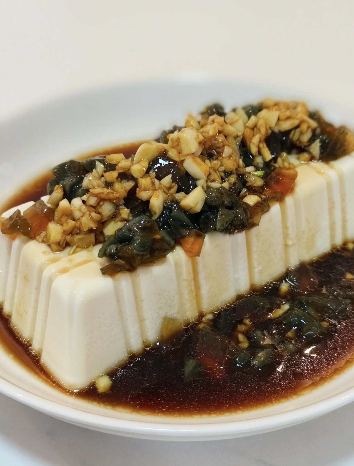 皮蛋豆腐〈ピータン豆腐〉