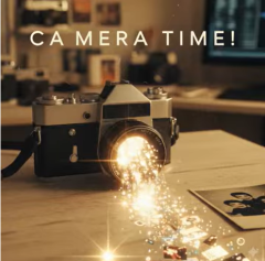 「カメラタイムのCMソング」を生成AIで作成しました