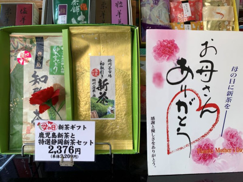 摘みたて新茶をお母さんに！「母の日ギフト」