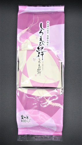 富山のえびせん「しろえび紀行」のパッケージが新しくなりました！