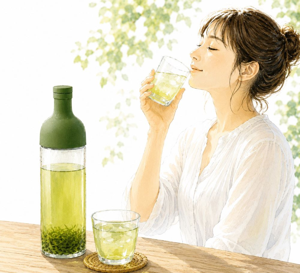 夏を彩る一杯「フィルターインボトル」で楽しむ水出し茶！