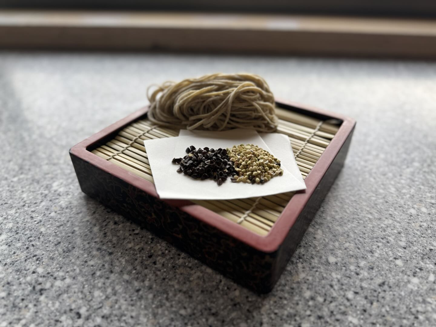 拘りの石臼で挽いた手打ち蕎麦