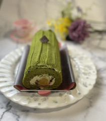 大和茶ロールケーキ　18センチ
