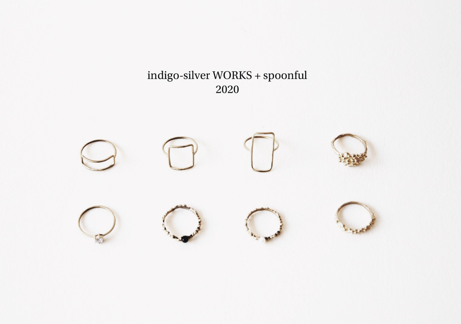 indigo-silver WORKS exhibition in spoonful 