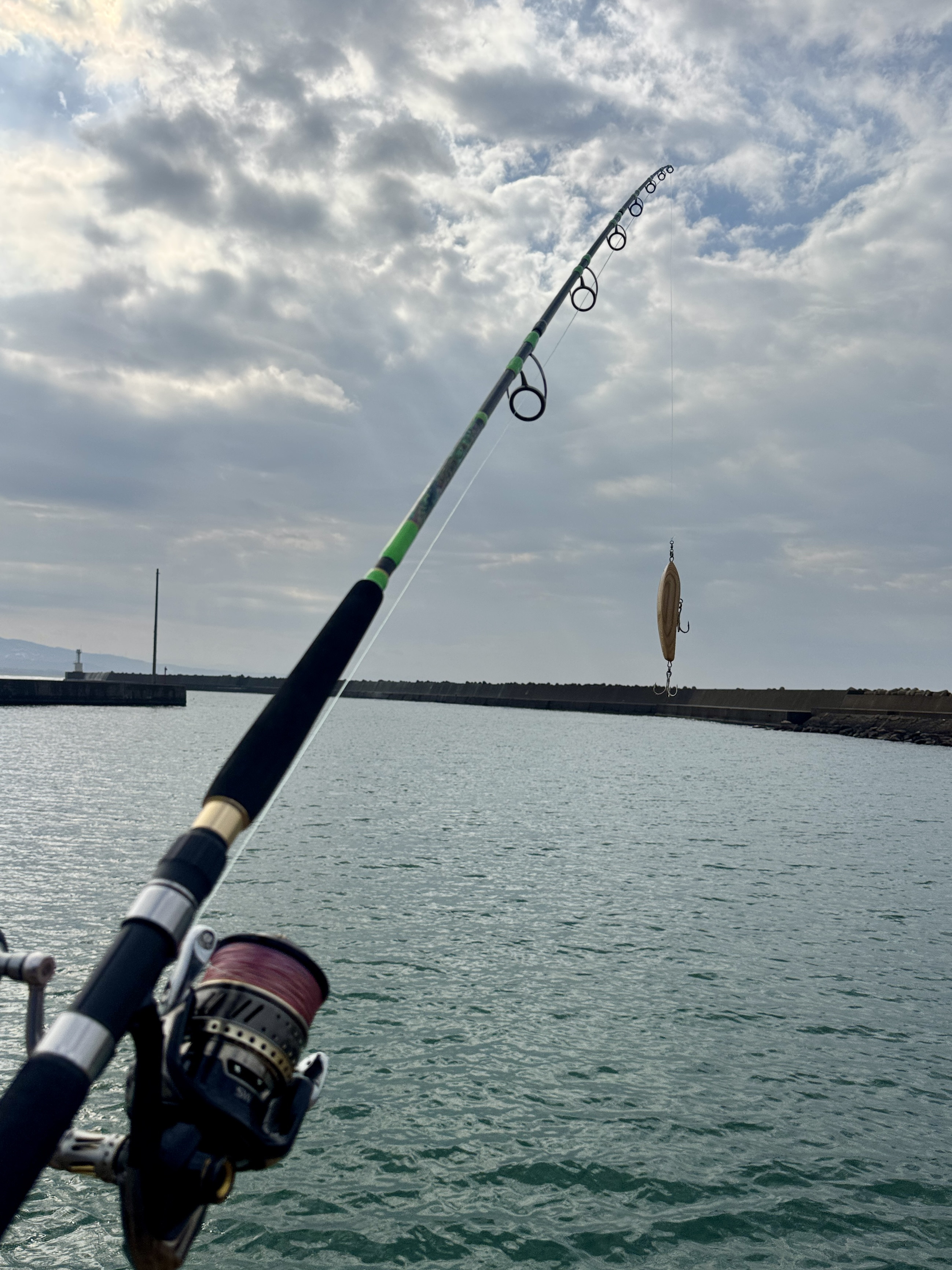 晴れ間にスイムテスト⛅️