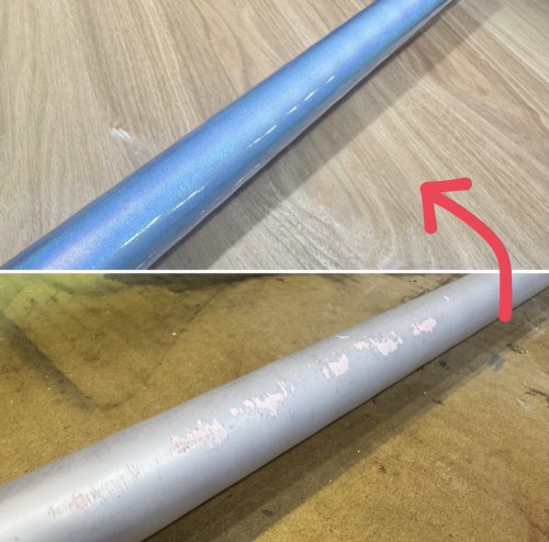 投竿のキズ補修修理👨‍🔧