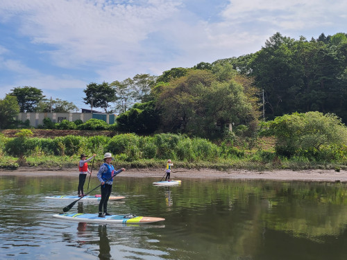 はじめてのSUP　10歳から参加可能に