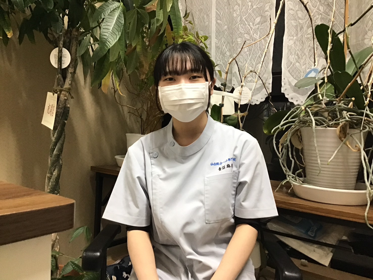 仙台総合ペット専門学校から来ました！