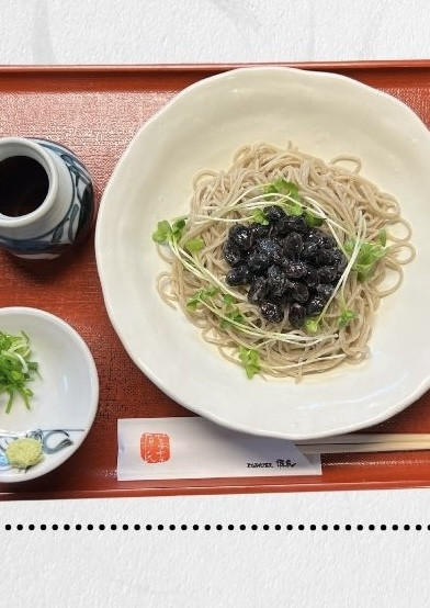 丹波黒豆納豆十割蕎麦