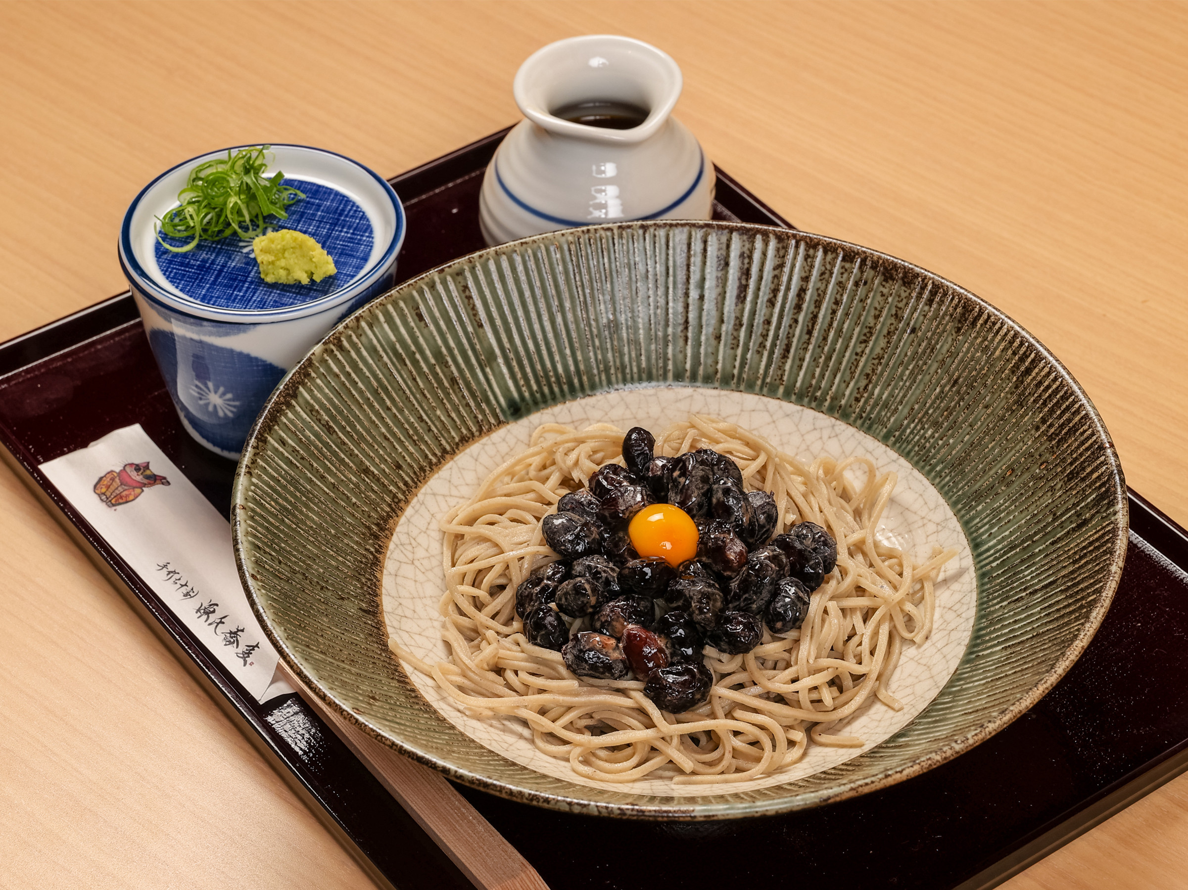 丹波黒豆納豆十割蕎麦