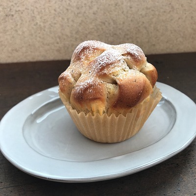 【２、３月のパン】チーズケーキフラワー