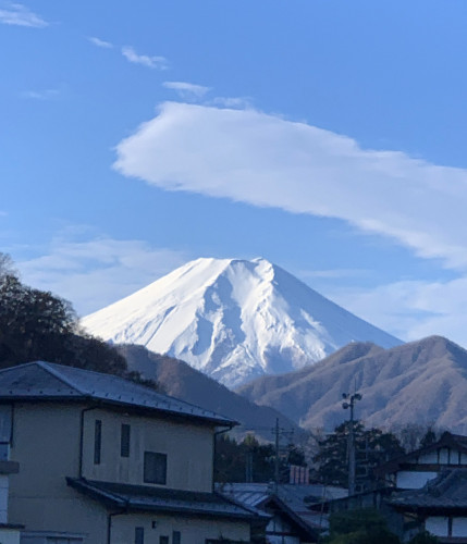 今日の富士山12月5日