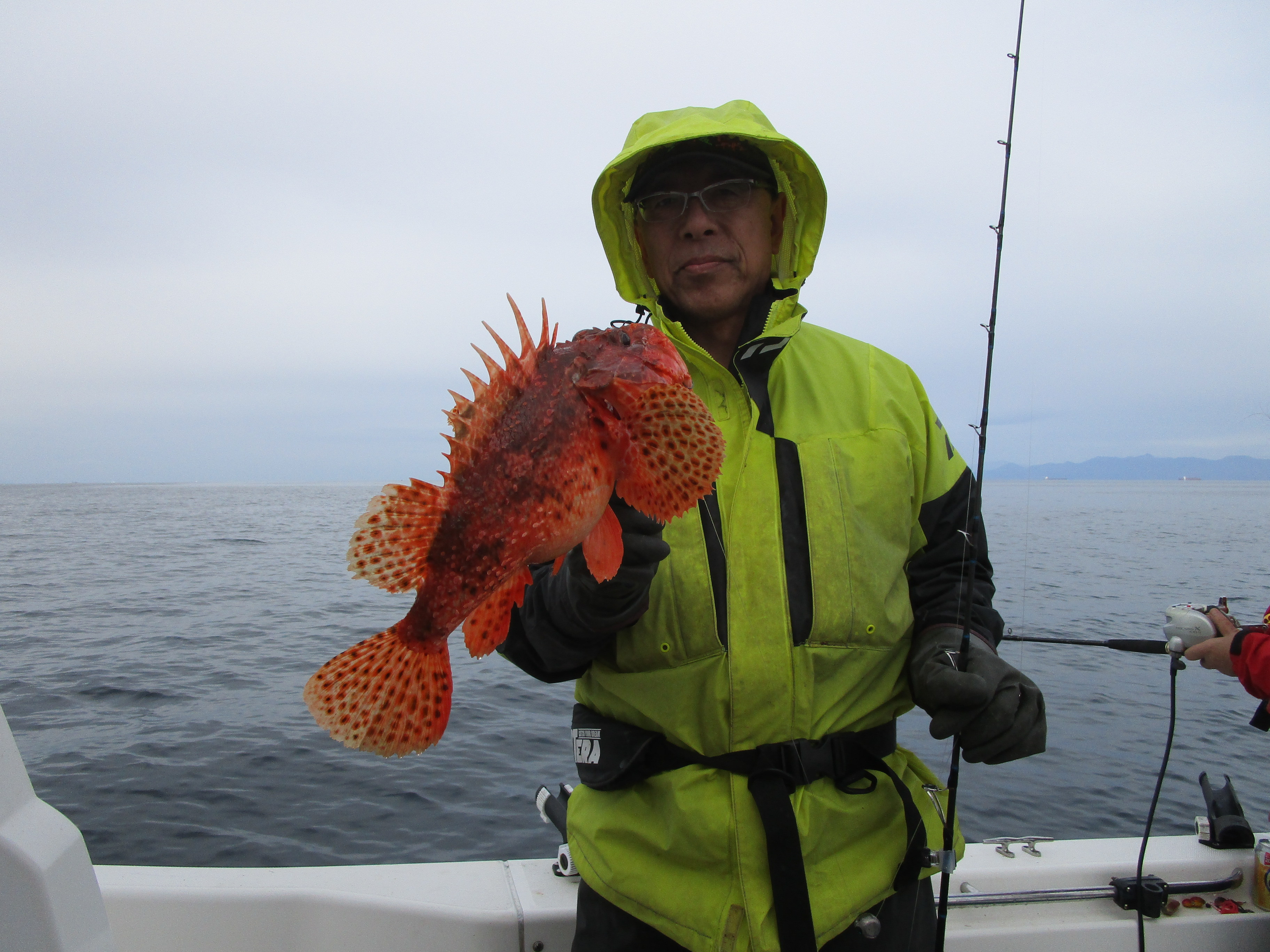 真鯛・オニカサゴ釣り