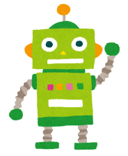 緑のロボット