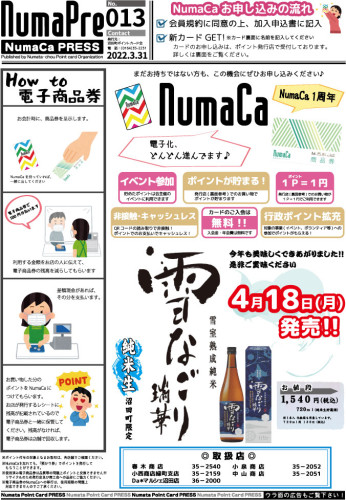 NumaPre No.13