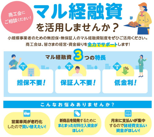 マル経融資制度はご存じですか？
