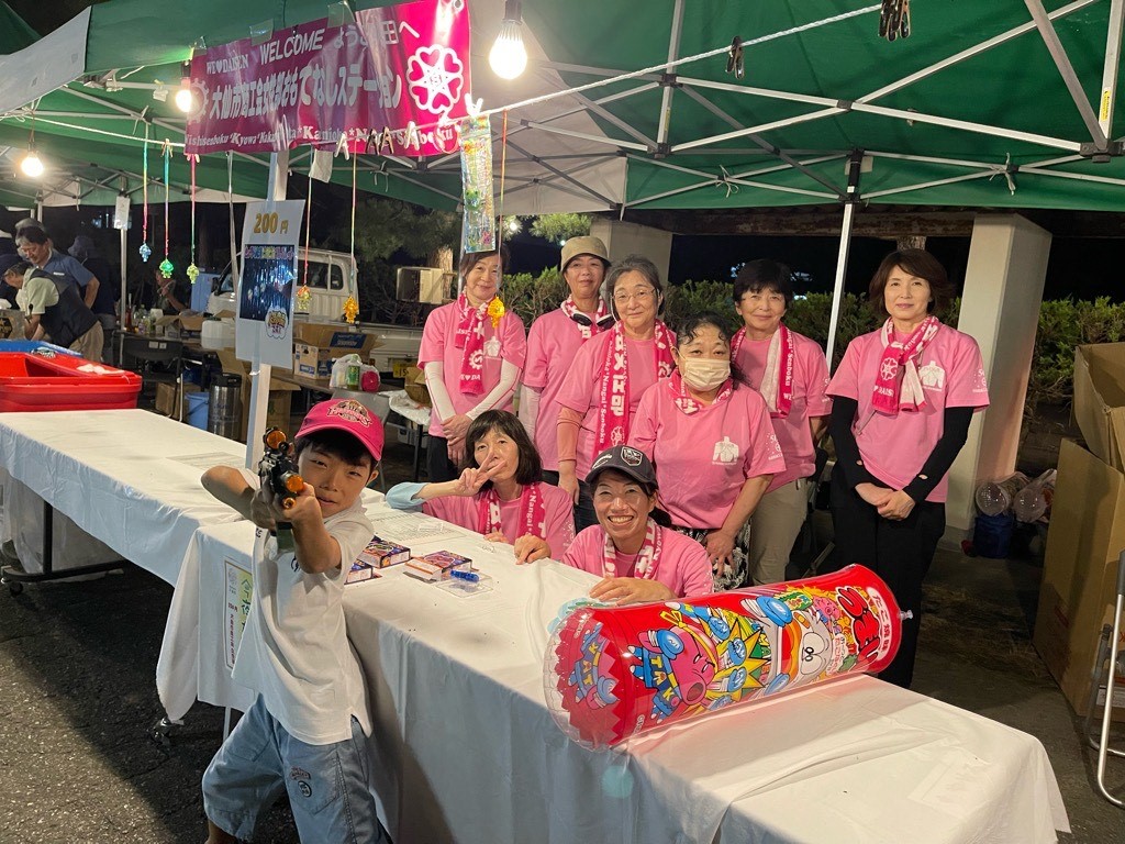 仙市商工会女性部「第１４回太田の夏まつり」に出店しました！