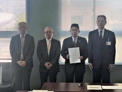 障害者雇用の拡大等に係る要請を受けました